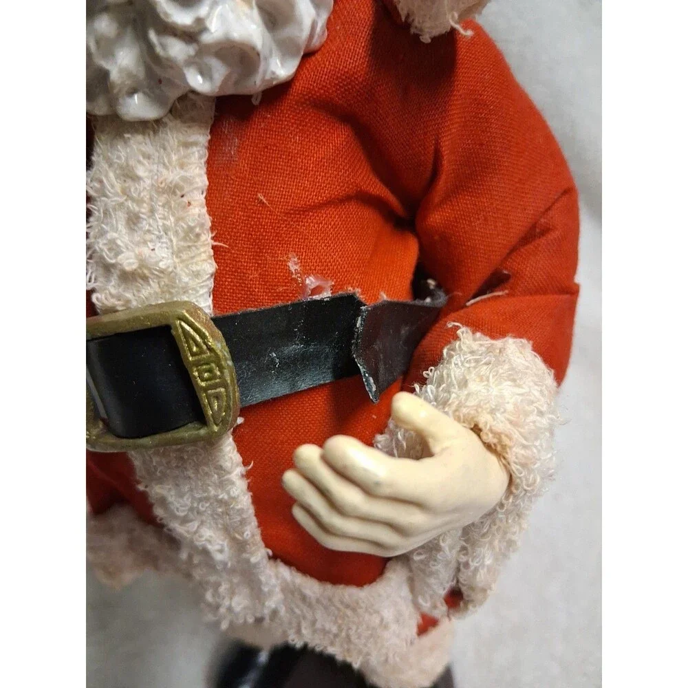 Vintage Santa Claus Figurine Holiday / Christmas Decor